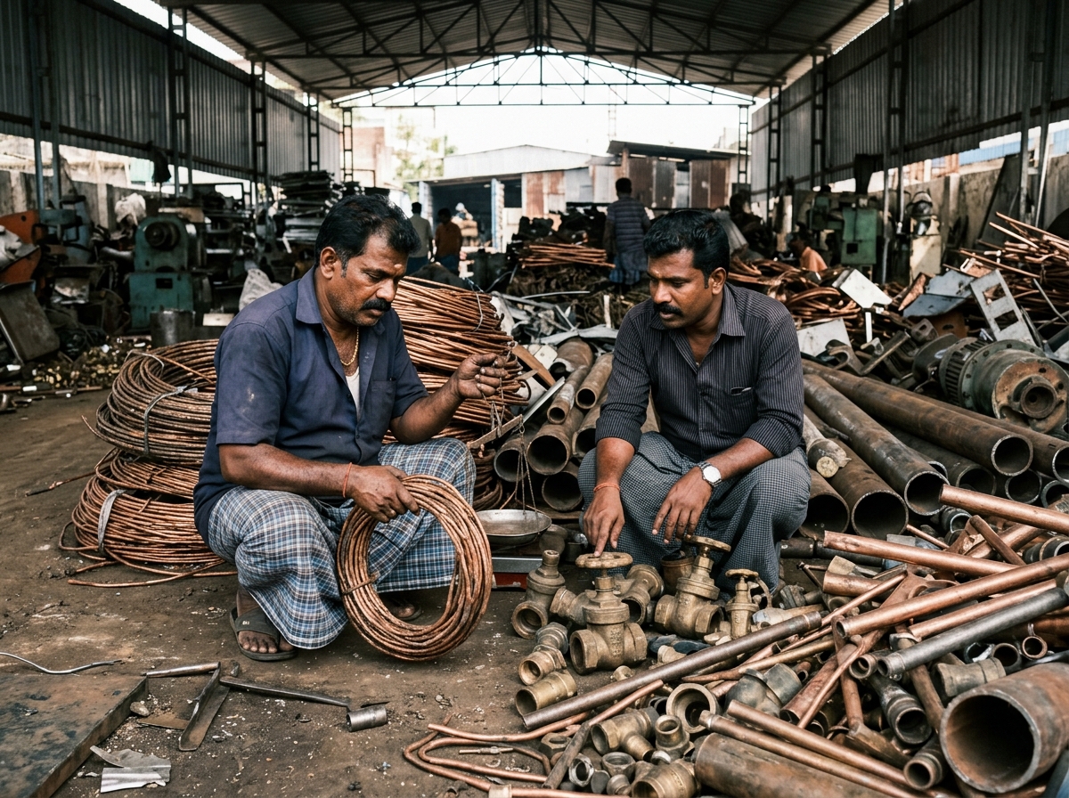 Tamil Scrap Merchants in Chennai